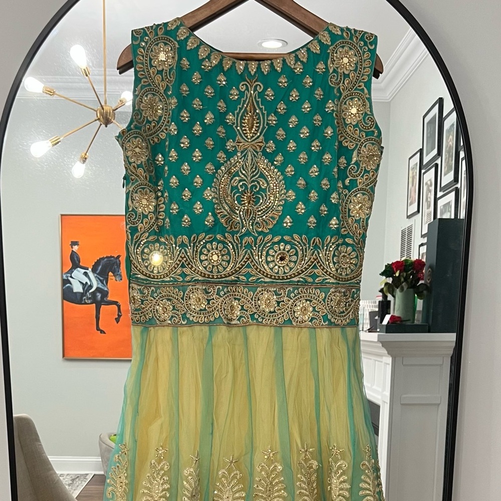 Salwar Gown Style (Indo-Western) (3PCS)